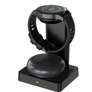 Estación de carga inalámbrica 2 en 1, producto <span class=keywords><strong>nuevo</strong></span>, cargador inalámbrico portátil para <span class=keywords><strong>Huawei</strong></span> Watch, auriculares gratuitos, <span class=keywords><strong>2022</strong></span> - Product Image 3