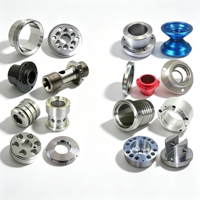 Pièces en acier inoxydable usinées CNC industrielles sur mesure, usinage CNC de précision 5 axes, pièces en aluminium usinées