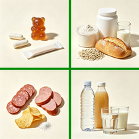 Émulsifiant alimentaire 95% Poudre de monostéarate de glycérol GMS CAS 123-94-4