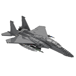 Funbuild máy bay quân sự <span class=keywords><strong>mcdonnell</strong></span> <span class=keywords><strong>Douglas</strong></span> F-15E EAGLE không khí chiến đấu máy bay chiến đấu mô hình khối xây dựng bộ - Product Image 3