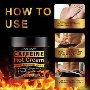 Loción delgada Muslo caliente Estómago plano Café Crema adelgazante Barriga - Product Image 2