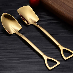 Cuchara de Acero Inoxidable Personalizada, Cuchara para Sandía, Cuchara para Postre, Cuchara para Café, Color Sólido DZS007 304 - Product Image 2