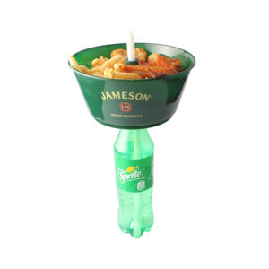 Barquette carrée jetable en plastique PP de 32 oz avec plateau à boisson pour fêtes, vente en gros, qualité alimentaire pour chips - Product Image 3