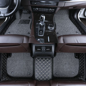 Fabbrica direttamente vendite di lusso in pelle diamantata 7D antiscivolo Renault <span class=keywords><strong>Captur</strong></span> tappetino auto - Product Image 4