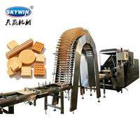 Ligne de production de biscuits automatiques Skywin PLC, machine à snacks, autres machines à snacks, équipement d'usine alimentaire
