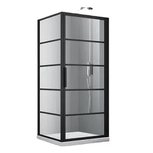 Nhà Sản Xuất Cung Cấp Bán Buôn Frameless Nhôm Giá Rẻ Glass Vòi Hoa Sen Bao Vây