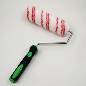 Pennello a rullo decorativo da <span class=keywords><strong>9</strong></span> pollici in stile a righe rosse di alta qualità - Product Image 2