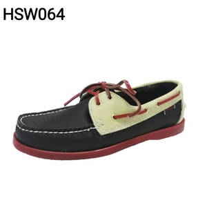 CXT, Zapatos de Estilo Náutico Versátiles de Punta Ancha para Caminar a Diario y para Actividades al Aire Libre, con Función Desodorante, HSW064 - Product Image 1