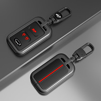 Étui de clé de voiture de luxe en alliage de zinc pour Chery Tiggo 3/5X/4/8/GXL/7 (2019-2020) & Arrizo 8 - Résistant aux rayures