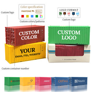 O.A.S集装箱模型工厂20GP塑料工艺品运输标尺1:35常青微型集装箱模型 - Product Image 2