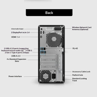 Ordinateur de bureau professionnel haute performance HP Elite Tower 800/880 G9, processeur Core I7-13700, RAM DDR5, SSD pour la conception graphique et le CAO