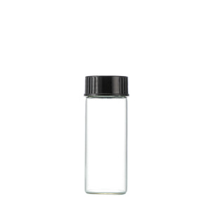Pequeñas botellas de reactivo de vidrio transparente con tapa de rosca de plástico para dispensación y almacenamiento de muestras - Product Image 5