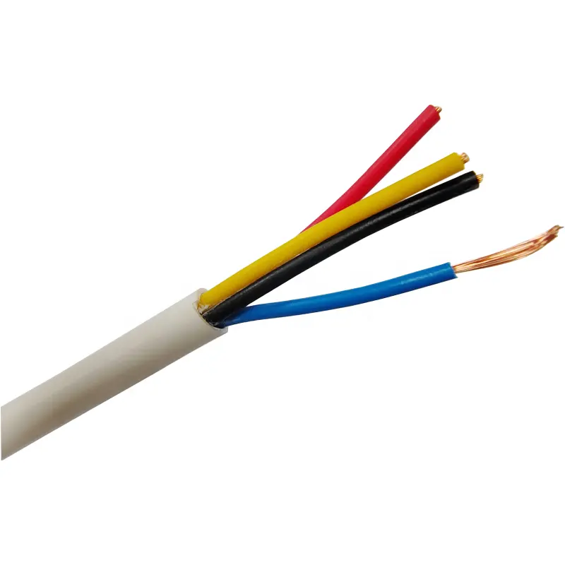 RVV4 * 0,5 электрический провод кабель 2,5 мм кабель провод 4 ядра 0,5 мм гибкий ПВХ дешевый Электрический провод