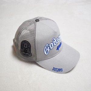 Gorra Trucker Deportiva Personalizada al por Mayor con Malla Trasera, Sarga de Algodón, Bordado Multicolor, Cierre Ajustable, para Ciclismo, Hombres y Mujeres, Deportes de Invierno - Product Image 2