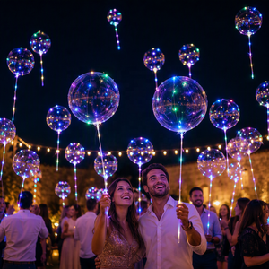 Matrimonio <span class=keywords><strong>di</strong></span> Natale Decorazione festa <span class=keywords><strong>di</strong></span> <span class=keywords><strong>compleanno</strong></span> Trasparente Trasparente Palloncino a bolle Bobo chiaro da 18 24 36 pollici - Product Image 6