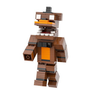 Juego <span class=keywords><strong>de</strong></span> Terror Five Nights at <span class=keywords><strong>Freddy</strong></span>'s, Personaje Creativo <span class=keywords><strong>Freddy</strong></span> Leguoguo MOC MOOXI MOC1266, Bloques <span class=keywords><strong>de</strong></span> Construcción <span class=keywords><strong>de</strong></span> Juguete para Niños - Product Image 2