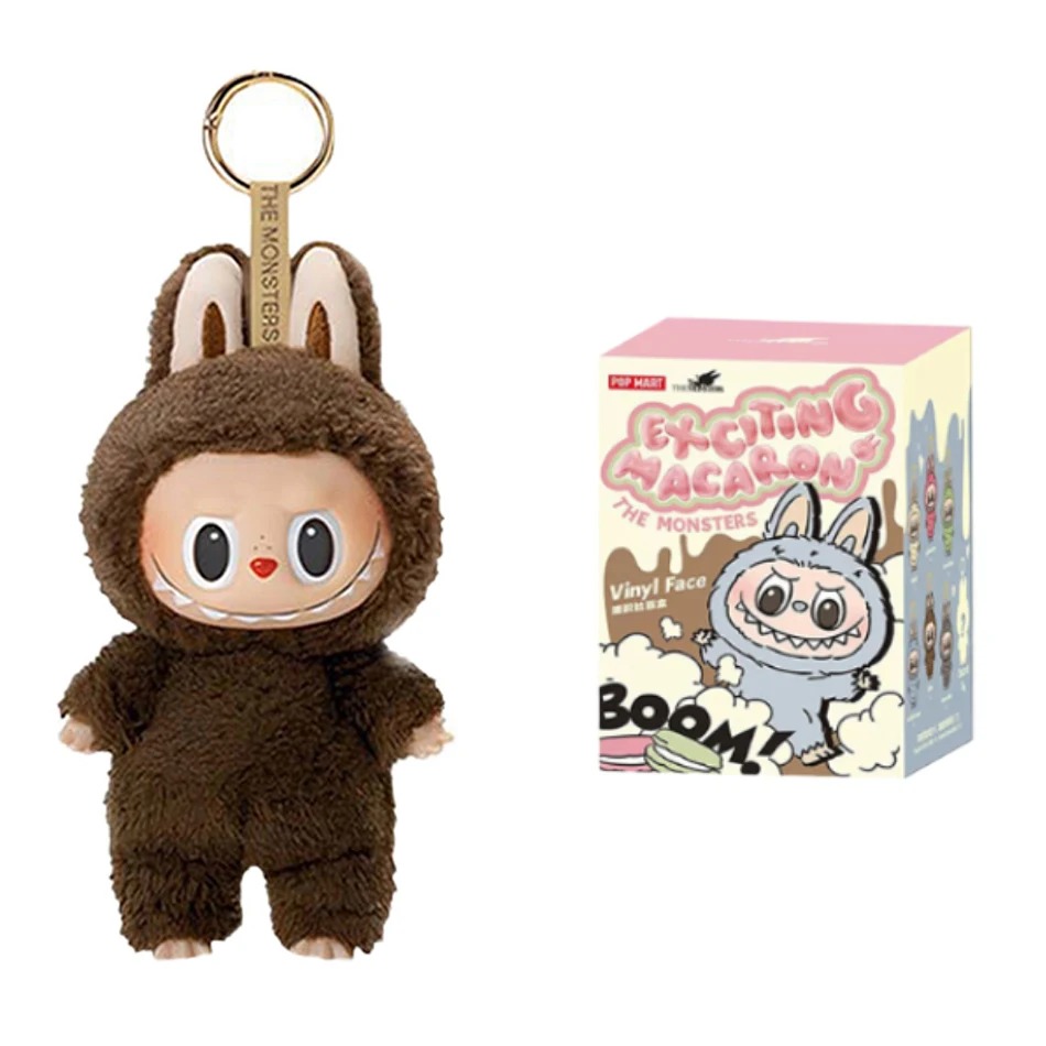 Labubu Monsters Heartbeat Macaron PVC Blind Box Figurine