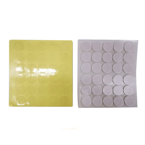 LWS01 Atacado Forma Redonda Transparente Dupla Face Adesivos De Cera Quente Adesivos Para Fazer Vela - Product Image 6
