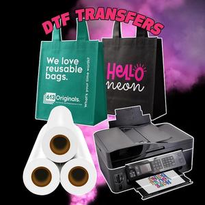 Película PET con Purpurina para Impresión por Transferencia de Calor, Rollo de 60 cm para Uso en Prendas, Hecho en EE. UU. - Product Image 1