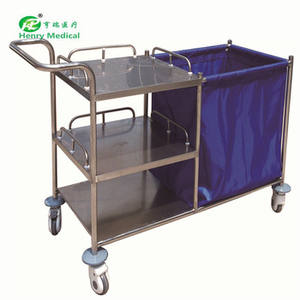 Versatile Hospital Nursing <strong>Trolley</strong> For Transporting Linens <strong>Dressings</strong> And Medical Supplies - Product Image 4