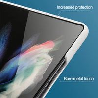 Funda Protectora Plegable para Teléfono Móvil con Marco para Cámara, Personalizable con Logotipo, en Color, para Z Fold 4/ZFold 4/Z Fold 3/2, Estilo Ins