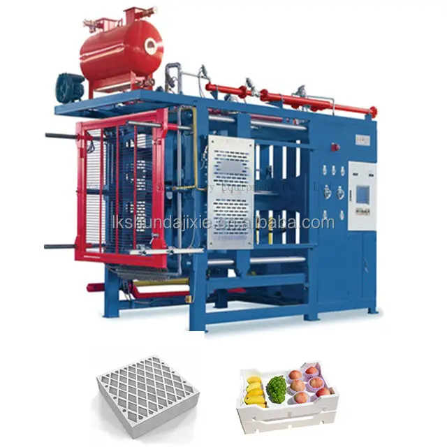 Máquina de espuma Eps Poliestireno expandido de poliestireno para empacar la fabricación de bloques de cajas de frutas y verdura