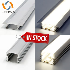 Canale Flessibile Wall Washer in Alluminio LENWA Alloggiamento Estruso a Scanalatura per Striscia <span class=keywords><strong>LED</strong></span> - Product Image 6