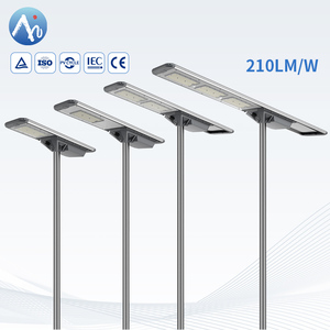 Anern réverbère solaire intégré à haute luminosité avec caméra de vidéosurveillance - Product Image 1