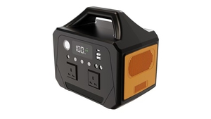 Estación de Energía Solar Portátil de 300W para Exteriores, Batería LiFePO4, Onda Sinusoidal Pura, Linterna, Generador para Camping - Product Image 1