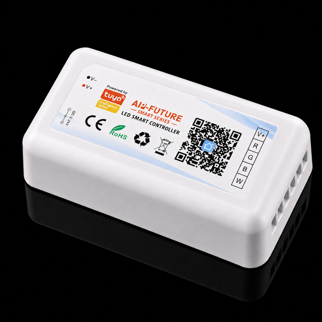 Tuya WiFi Smart LED Controller for Whole House Lighting Control Group Sync Scene Setting Alexa Google Home Automation