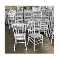 Chaises Napoléon en plastique de haute qualité pour événements, banquets de mariage, repas, chaises de mariage en résine plastique blanche