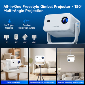 Projecteur de films MAGCUBIC L018 8K Android 14 Multimédia Proyector Wifi6 Smart 1080P Écran LED LCD - Product Image 1