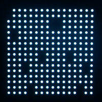 Affichage de matrice LED programmable couleur pleine LED RGB de Shenzhen, 16*16cm, écran LED SMD
