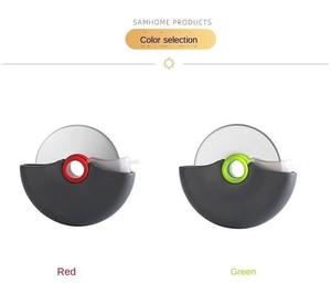 Rodillo redondo para cortador de <span class=keywords><strong>pizza</strong></span>, rueda, cubierta protectora desmontable, fácil de limpiar, Material PP, piedra, herramientas para <span class=keywords><strong>pizza</strong></span> - Product Image 1