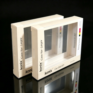 Mini MOQ Clear Plastic PVC Packaging Boxes High Transparent PET APET Plastic Folding Packaging Box for Electronics - Product Image 1
