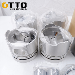 Otto xe tải máy xúc phụ tùng động cơ 6d14 6D16 Piston Ring 6d17 động cơ Liner Kit 6D22 6d24 piston - Product Image 6