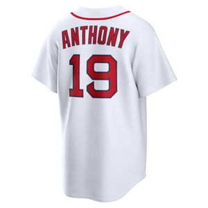 Vente en gros de maillots de baseball des Red Sox de Boston brodés # 34 <span class=keywords><strong>David</strong></span> <span class=keywords><strong>Ortiz</strong></span> # 19 Roman Anthony # 7 Vêtements de softball Masataka Yoshida - Product Image 4