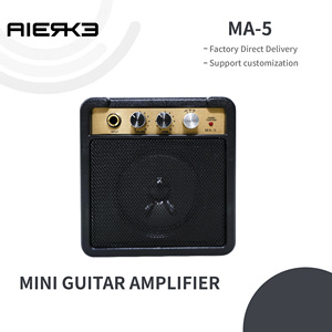 Aierke Nhà Máy Âm Thanh Bay Trực Tiếp Di Động Bakzo Guitar Âm Thanh Khuếch Đại <span class=keywords><strong>Mini</strong></span> Retro Loa Ma-05 - Product Image 2