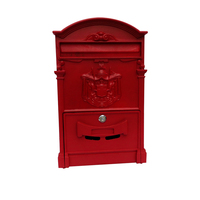 Boîtes aux lettres modernes en métal personnalisées boîtes d'expédition rétro briefkasten vente en gros
