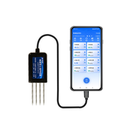 Sensor de Suelo 8 en 1 con USB Tipo-C, Versión 2026, para Medir Temperatura, Humedad, NPK, EC, Fertilidad y pH del Suelo en Agricultura Inteligente