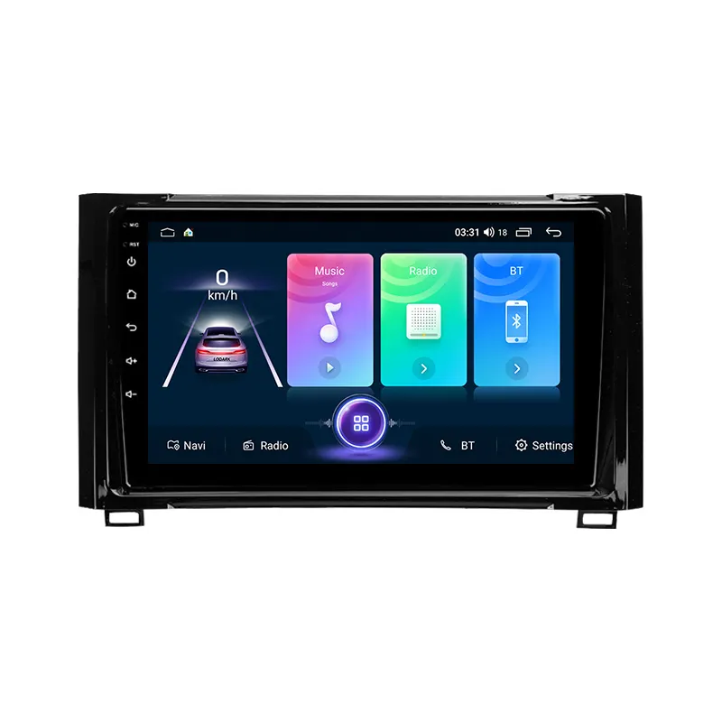 4 çekirdekli 9 "Tundra XK50 2013 - 2020 Android oto araba radyo dokunmatik ekran DVD multimedya oynatıcı