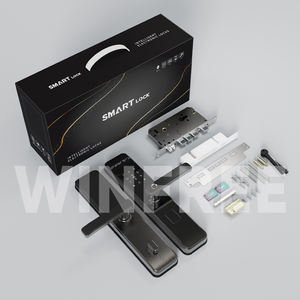 Blocco porta <span class=keywords><strong>di</strong></span> <span class=keywords><strong>sicurezza</strong></span> digitale all'ingrosso casa impronta <span class=keywords><strong>esterna</strong></span> <span class=keywords><strong>serratura</strong></span> intelligente <span class=keywords><strong>serratura</strong></span> intelligente per porta anteriore <span class=keywords><strong>esterna</strong></span> - Product Image 4