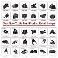 Pièces automobiles, support de transmission avant et arrière, support de moteur, support de moteur en caoutchouc pour Toyota 14B 2JZ 1GD OE 12361 12371