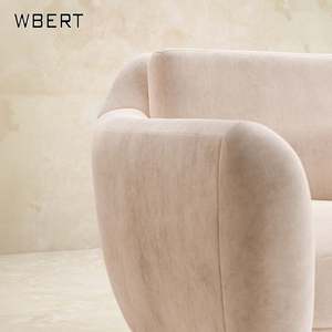 Wbert Light หรูหราใหม่เก้าอี้เดี่ยวที่ทันสมัย-เก้าอี้โซฟาดีไซน์เรียบง่ายสำหรับห้องนั่งเล่นระเบียงสโมสรหรือคาเฟ่ - Product Image 3