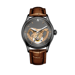Montres mécaniques tourbillon <span class=keywords><strong>homme</strong></span>, nouveau design OEM/ODM, motif cheval galopant du zodiaque chinois, lumineuses et étanches - Product Image 4