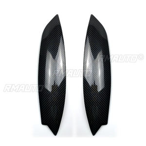 2 Piezas de Cubiertas Decorativas para Faros Delanteros de Coche, para Volkswagen Golf 5 MK5 GTI R 2005-2007, Adhesivos Decorativos para Faros Delanteros - Product Image 3