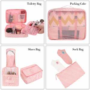 Custom 8 Set Packing Cubes Various Sizes Storage Organizer for Travel Accessories Luggage Carry on Suitcase - Product Image 6