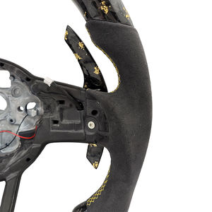 Volant personnalisé en Alcantara et carbone forgé avec LED pour VW Volkswagen <span class=keywords><strong>Golf</strong></span> 5 6 7 <span class=keywords><strong>R</strong></span> 7R MK5 MK6 MK7 Gti Passat B7 B8 <span class=keywords><strong>Tiguan</strong></span> Jetta - Product Image 5