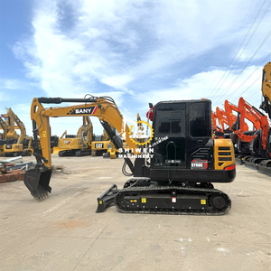 Excavadora Sany Sy60 de Marca China 2022 con Motor Kubota V2607, Miniexcavadora con Cuchilla Topadora Sy55 Sy60 Sy70 - Product Image 2