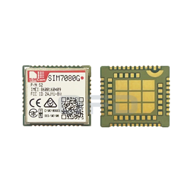 SIM7080G LPWA Module SIMCom Cat M1 Cat NB2 GNSS(Optional) ESIM USB Multi-Band CAT-M NB-IoT Module SIM7080G